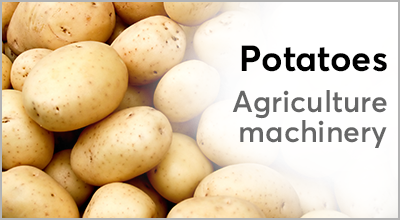 Potatoes crop machinery.